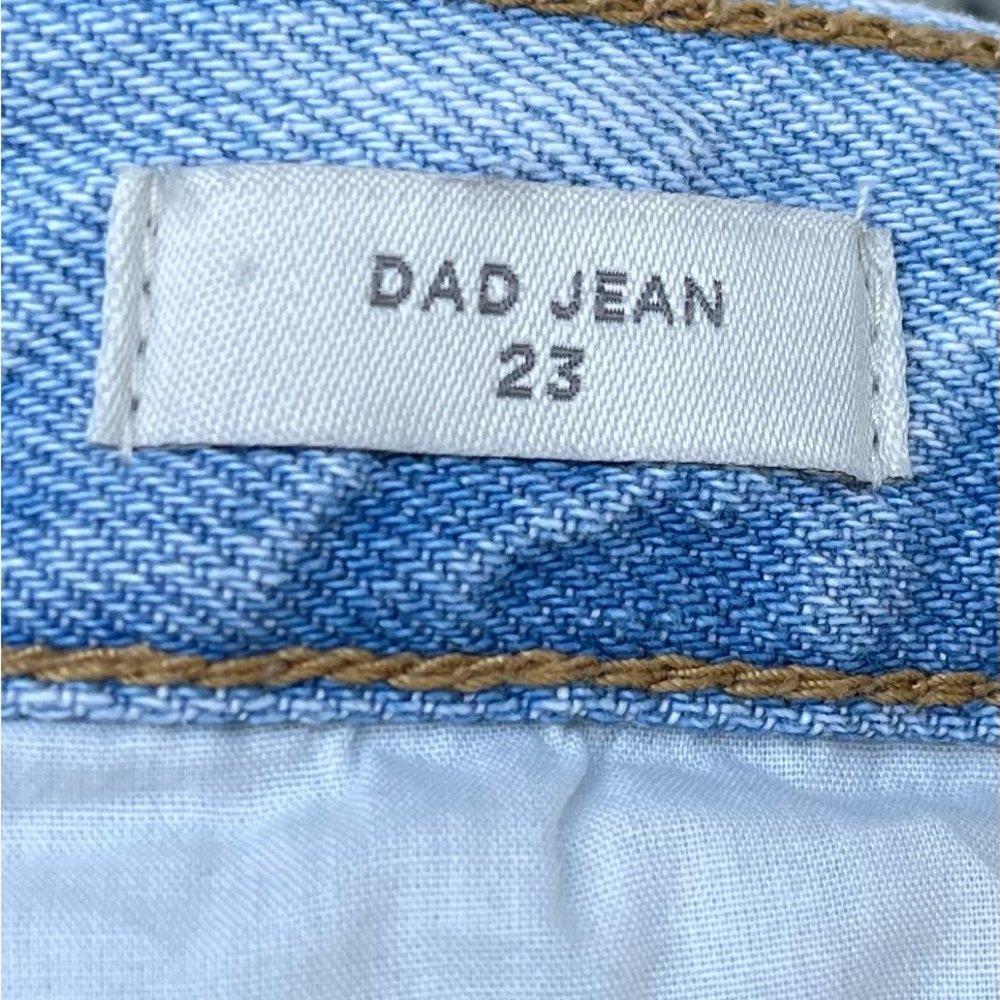 PacSun Light Blue Ripped Straight Leg Jeans